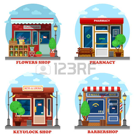 21,580 House Facade Stock Vector Illustration And Royalty Free.