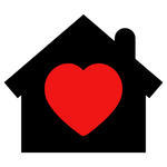 House With A Heart Clipart.