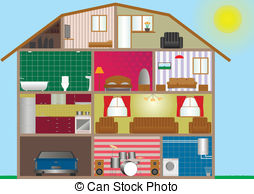 House interior Clipart Vector Graphics. 28,880 House interior EPS.