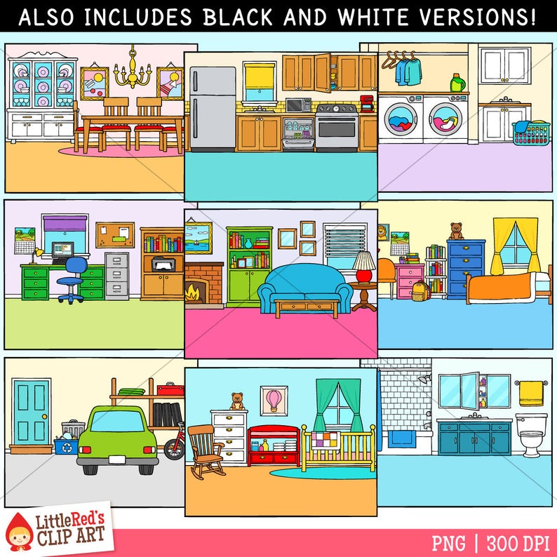 house rooms clipart 10 free Cliparts | Download images on Clipground 2024
