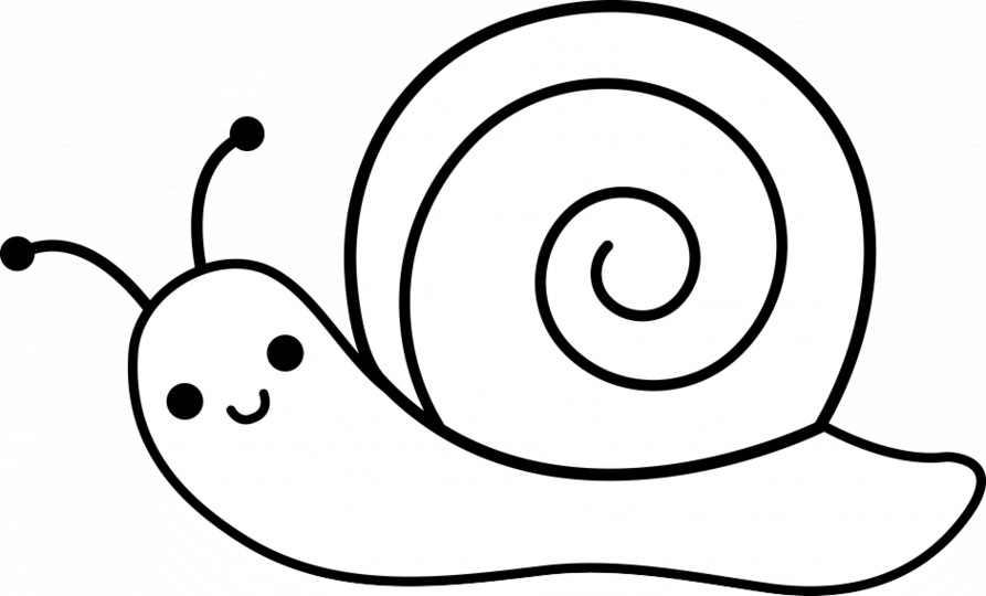 Clipart Of A Snail.