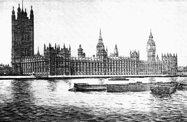 Clip Art House of Parliament London.