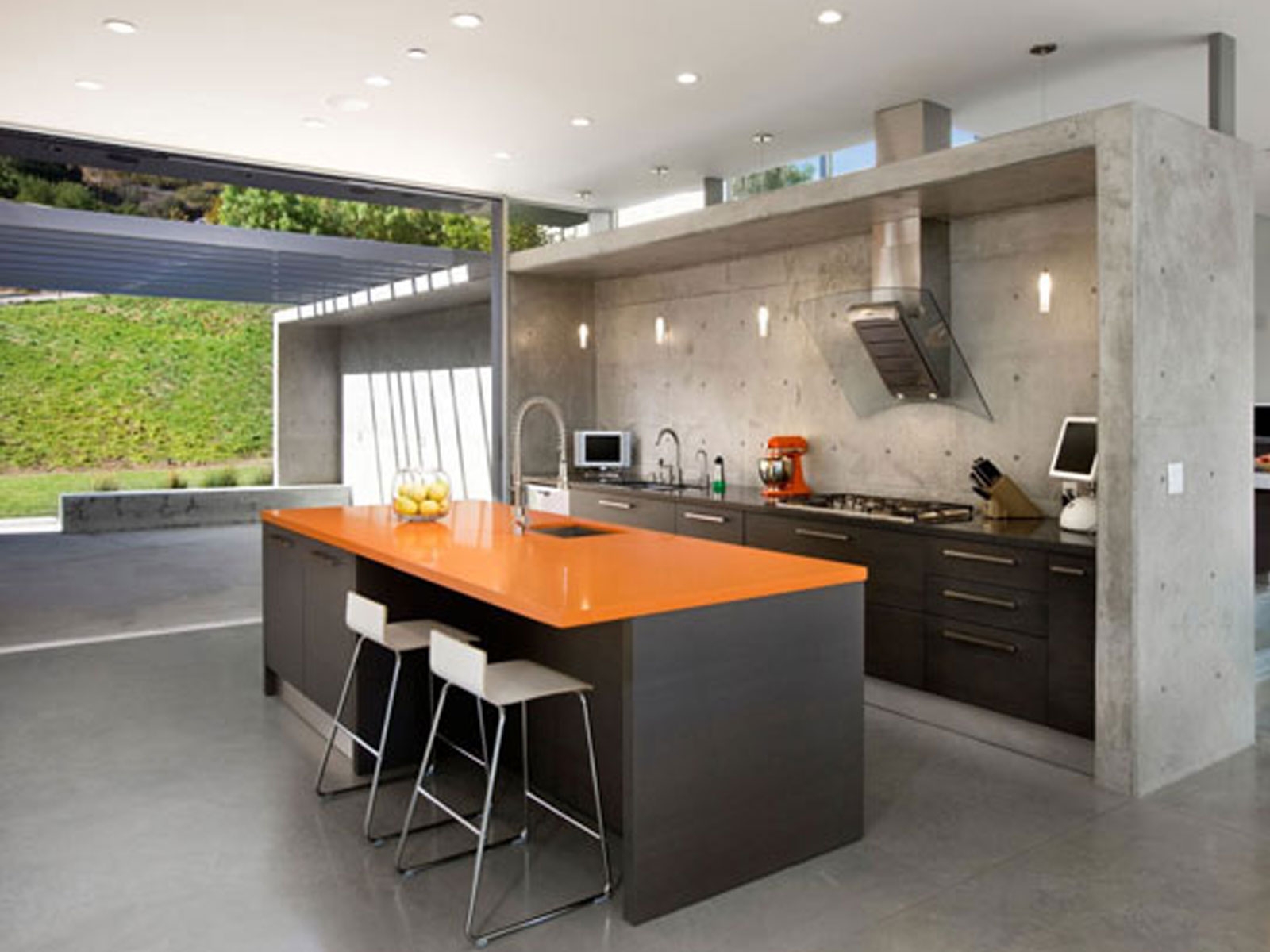 Contemporary Kitchen Decor Ideas Real House Design Modern.