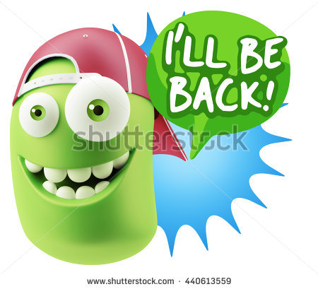 We Will Be Back Stock Photos, Royalty.