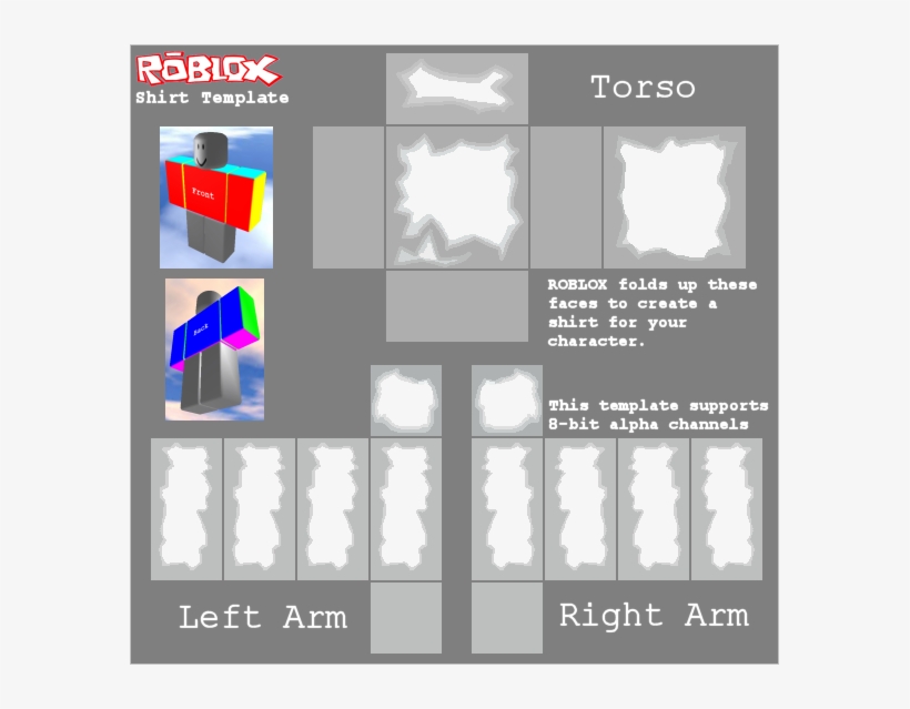 pant template roblox