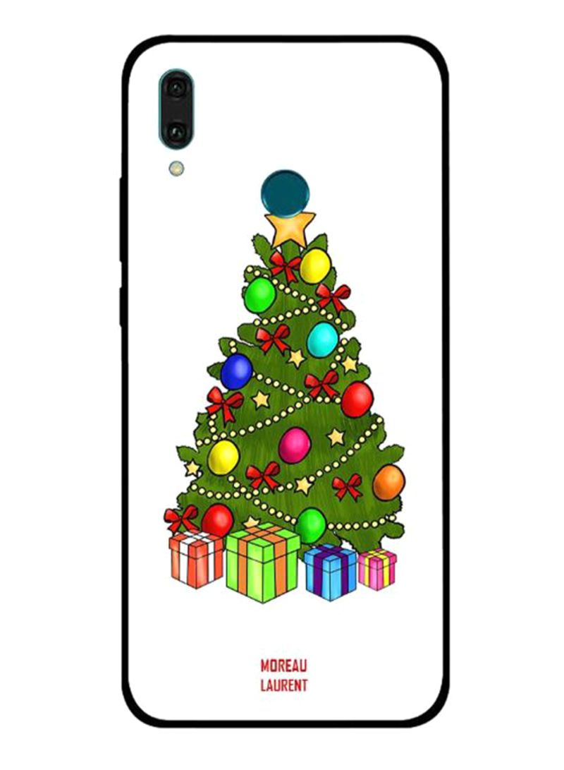 Shop Moreau Laurent Christmas Tree Clipart Printed Protective Case Cover  For Huawei Y9 2019 Multicolour online in Dubai, Abu Dhabi and all UAE.