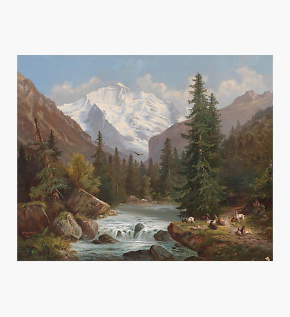 Jungfrau Painting & Mixed Media: Photographic Prints.