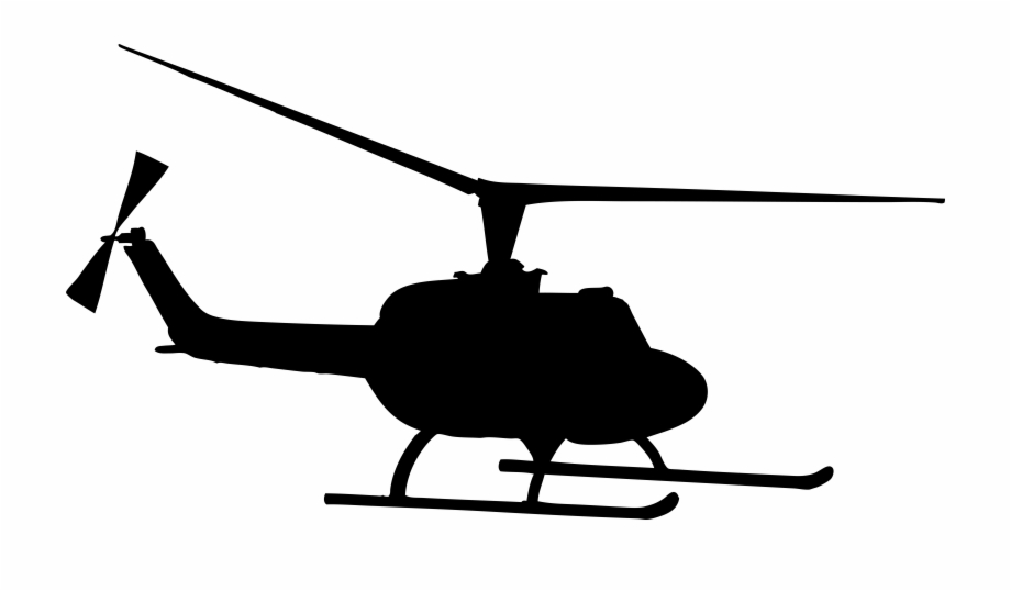 Free Huey Helicopter Silhouette, Download Free Clip Art.