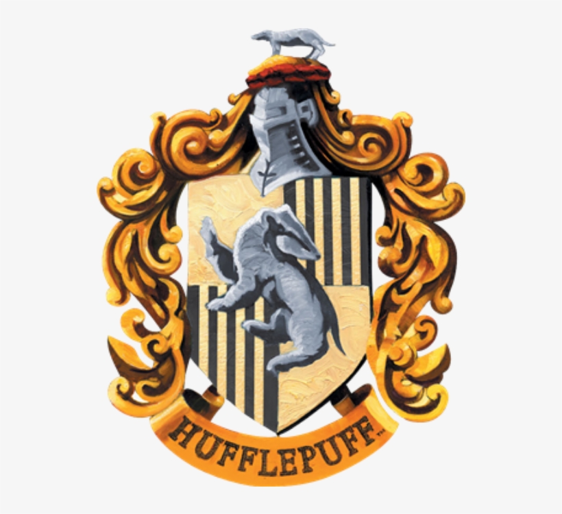 dragons hufflepuff house crest