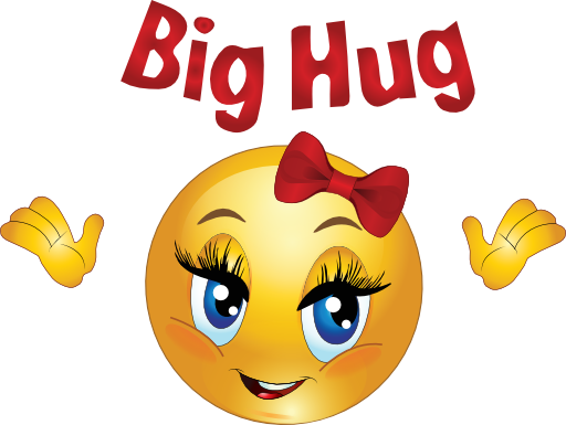 1552 Hug free clipart.