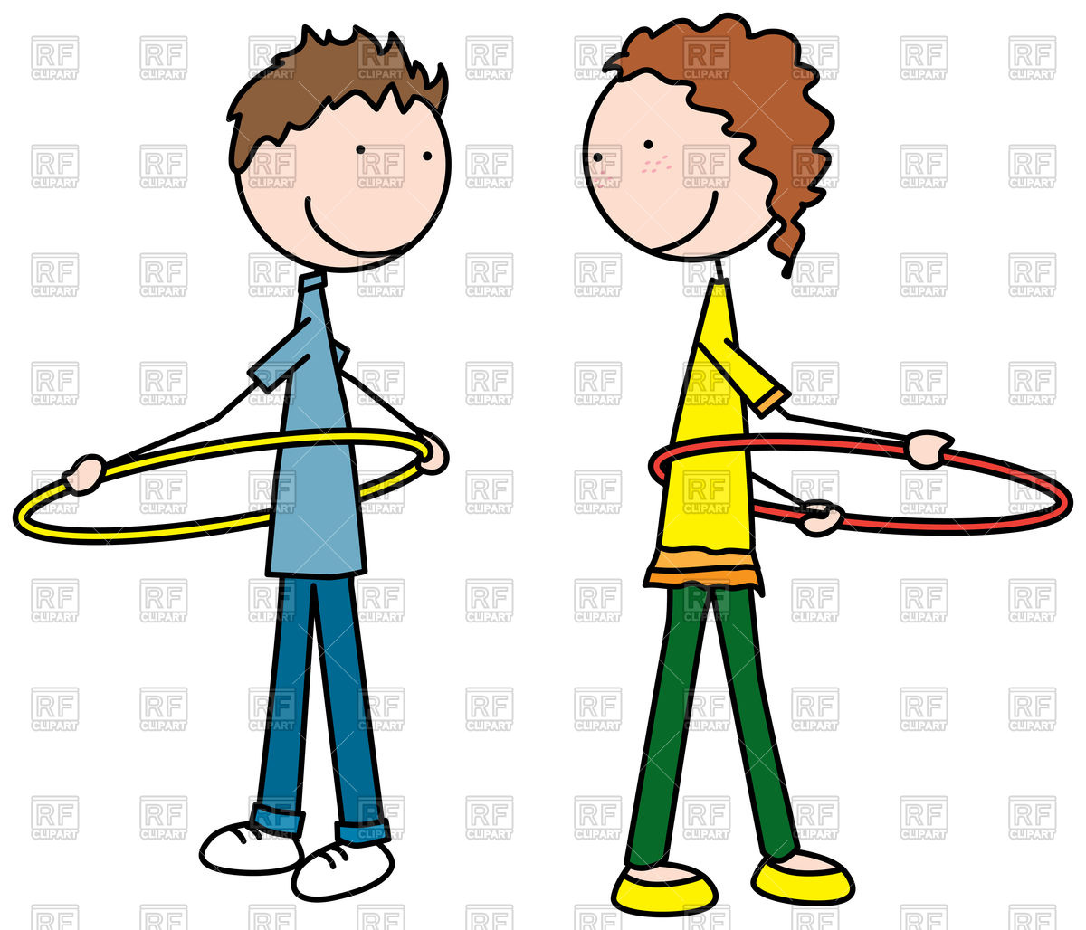 Hula hoop clipart 2 » Clipart Station.