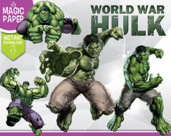 Hulk clipart.