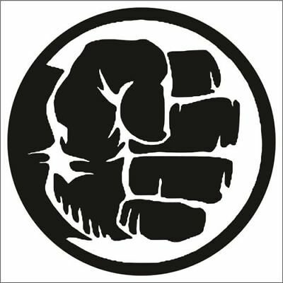 Hulk Fist Die cut Vinyl Decal.