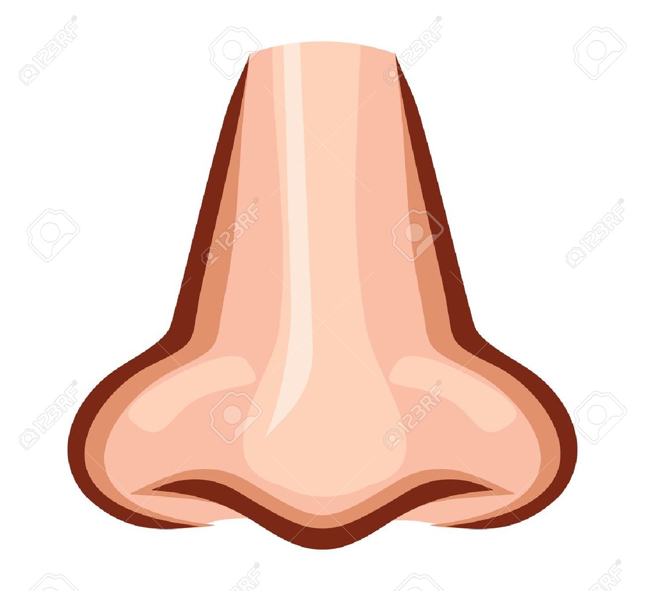 human nose clipart - Clipground