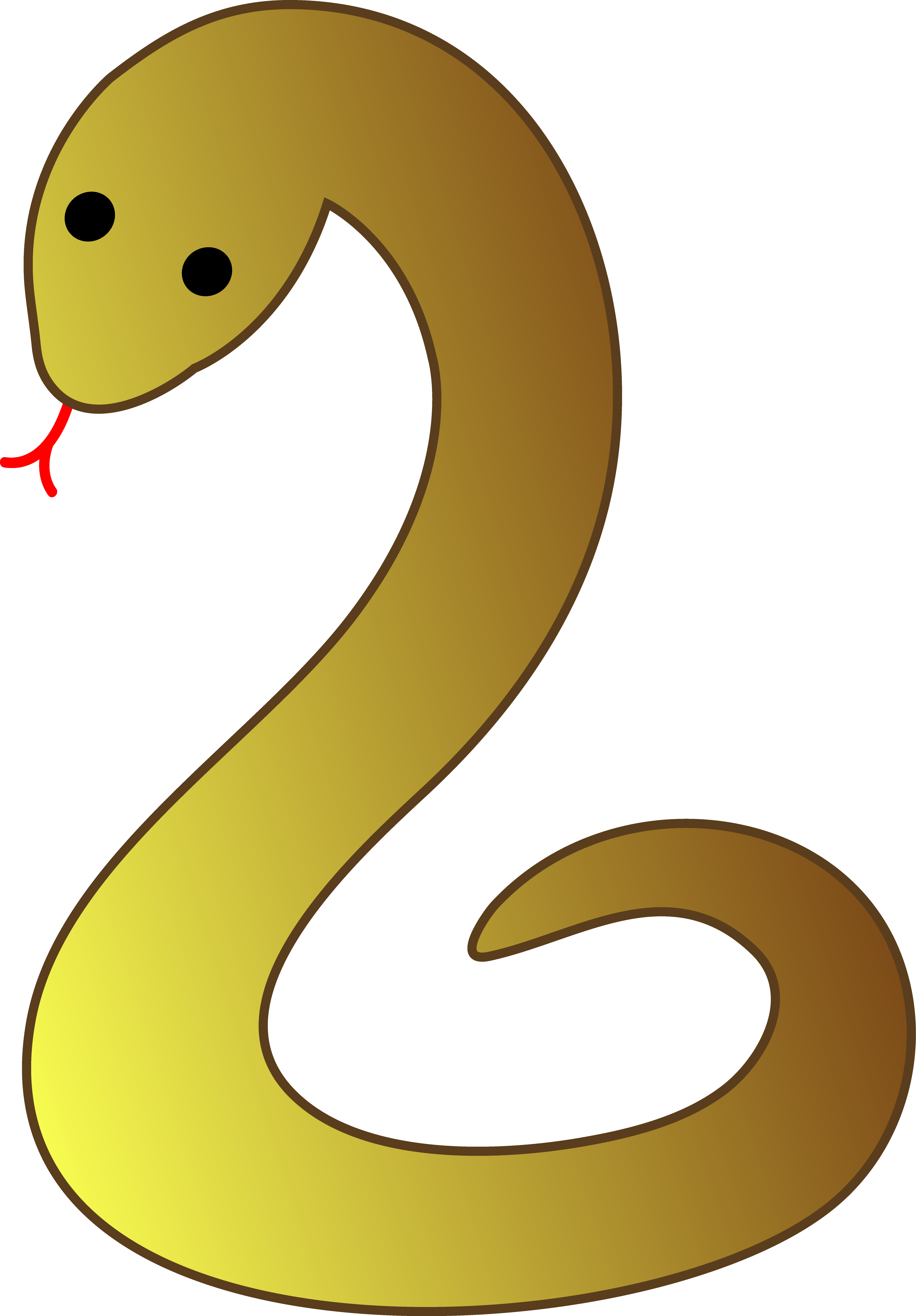 Cartoon Snake Clipart.