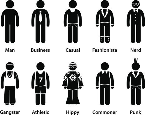 Human stick figure clip art people man human character type.