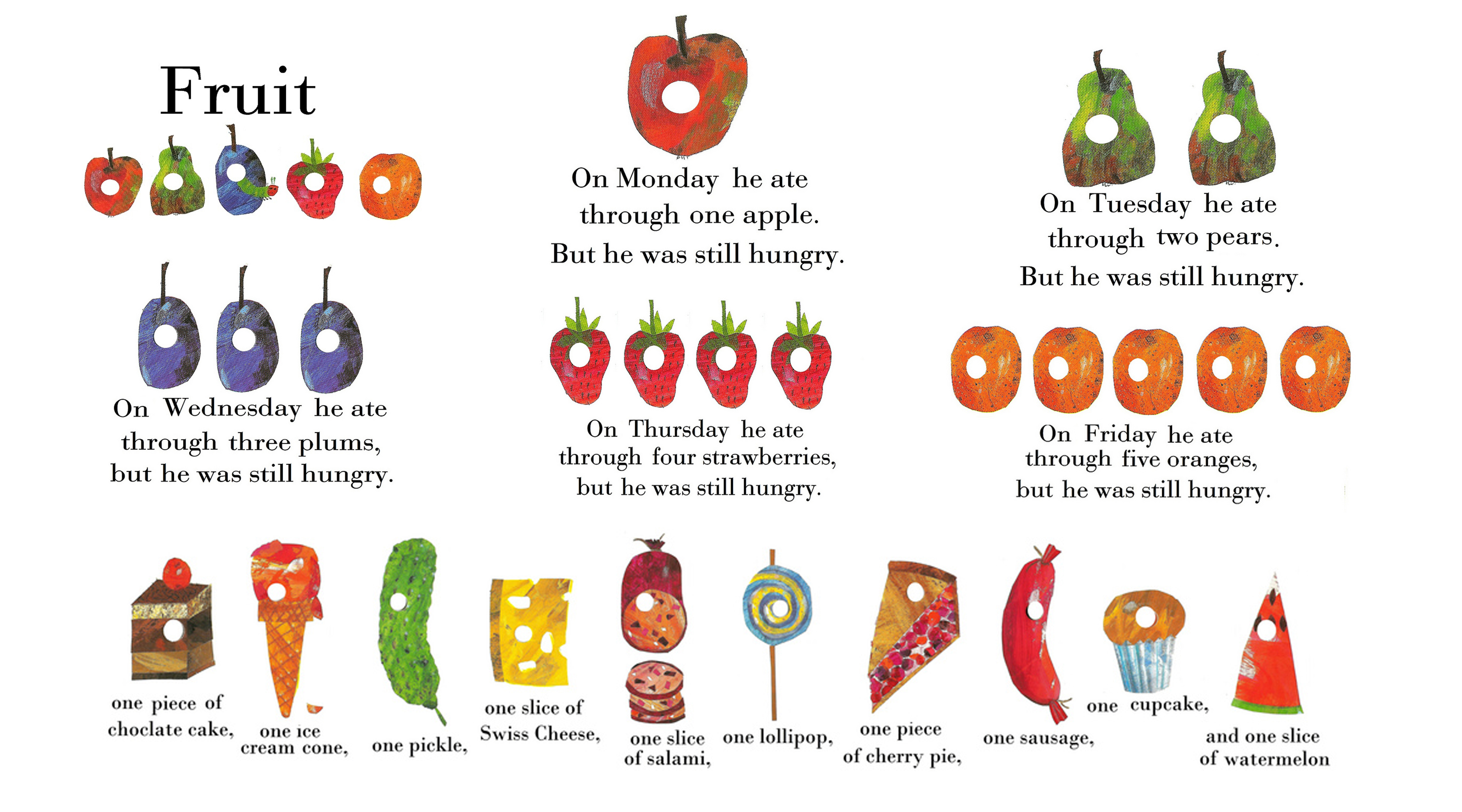 Hungry Caterpillar Food Clipart 20 Free Cliparts Download Images On 