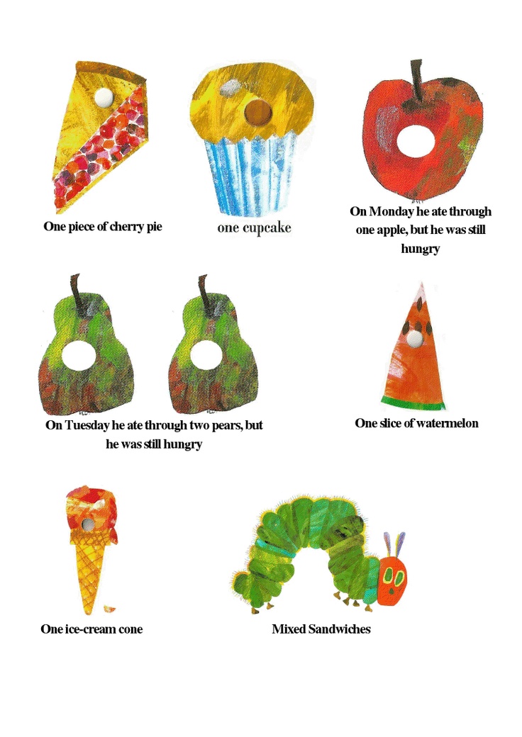 The Very Hungry Caterpillar Story Printable Wesmr