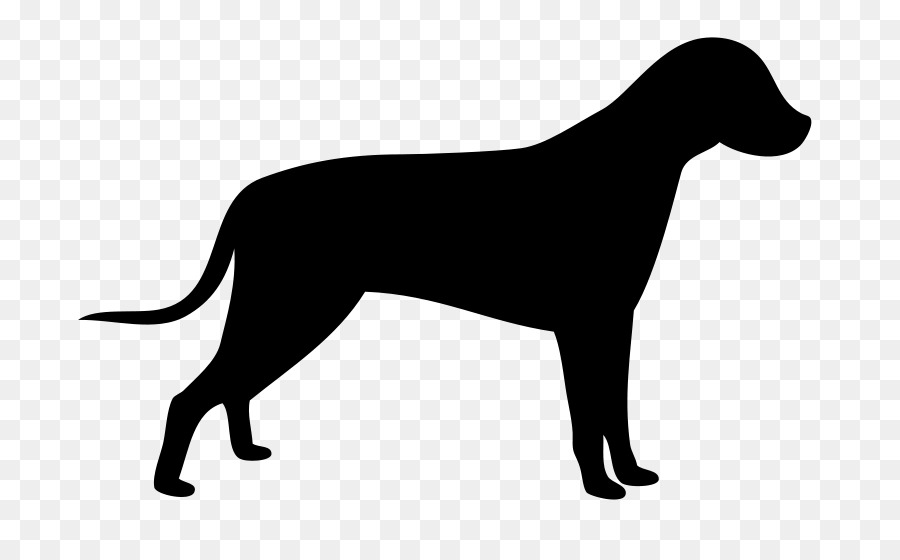 Dog Silhouette clipart.