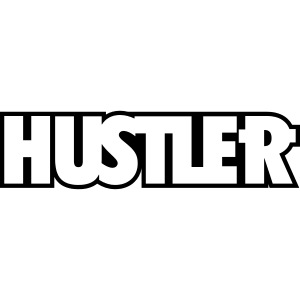hustler solid logo.