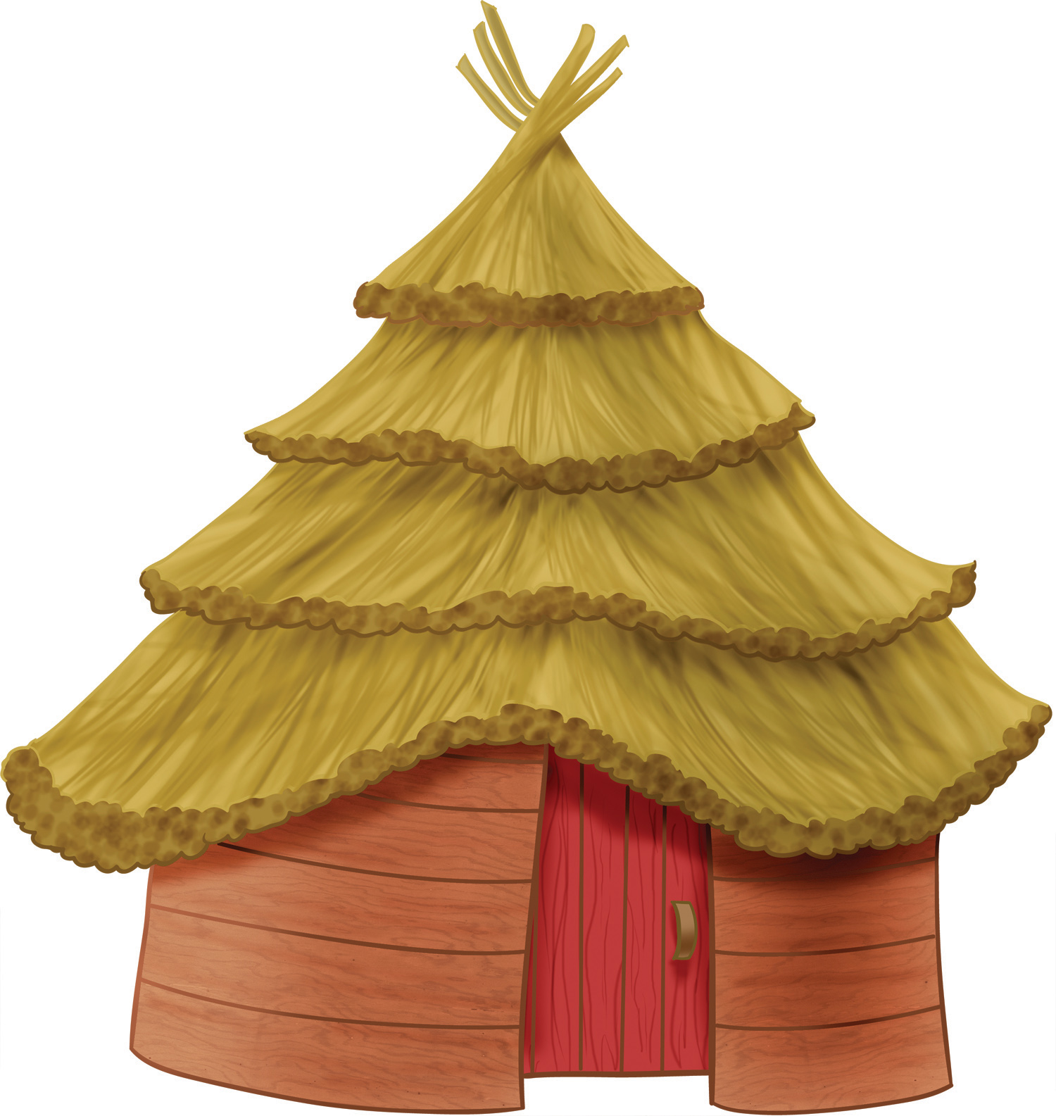 Hut Clipart.