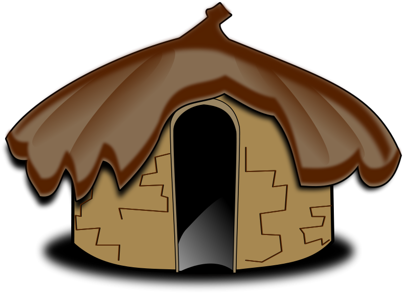 Hut Clipart.