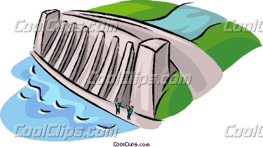 Hydroelectric Clipart.