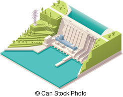 Hydroelectric Clip Art and Stock Illustrations. 2,371.