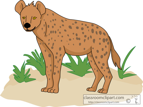 Hyena Clipart.