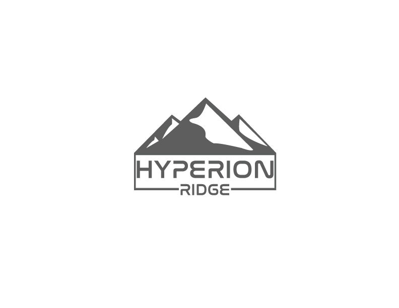 Entry #38 by takujitmrong for Hyperion Ridge Logo.
