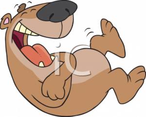 Hysterical Laughing Clipart.