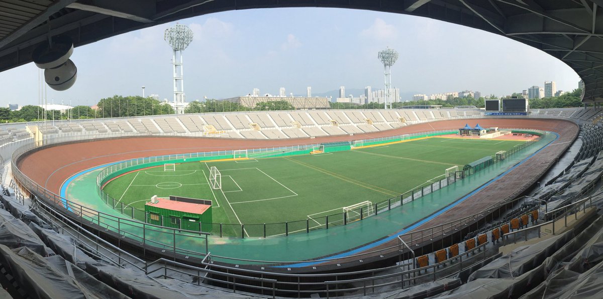 Olympic Velodrome, South Korea 2019.