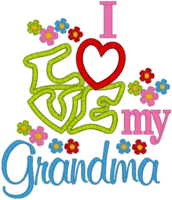 Free Free 245 We Love You Grandma Svg SVG PNG EPS DXF File