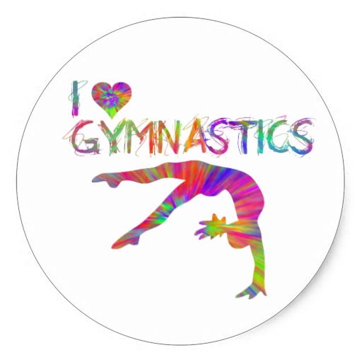 4846 Gymnastics free clipart.