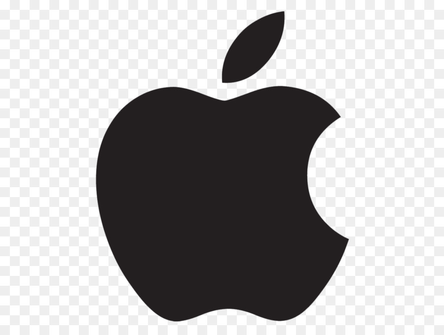 Black Apple Logo png download.