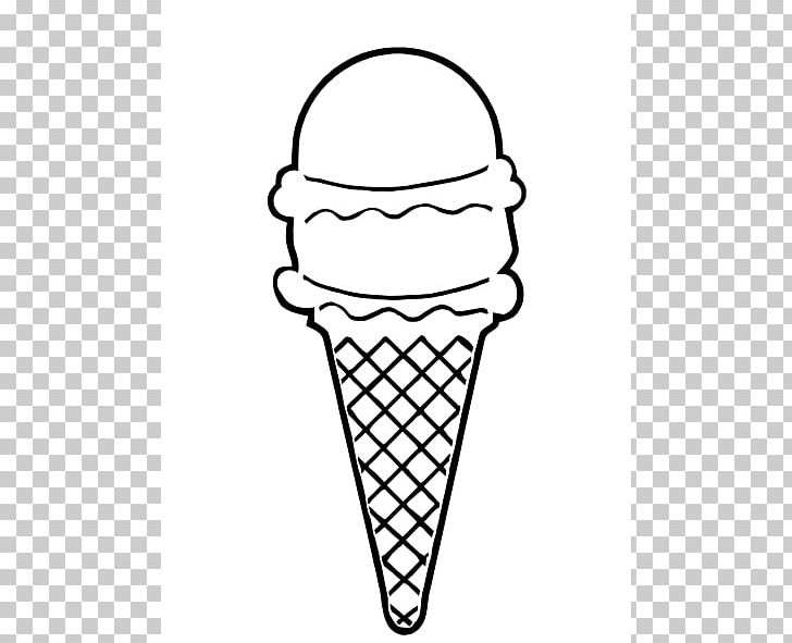 Ice Cream Cone Sundae PNG, Clipart, Black And White, Cream.