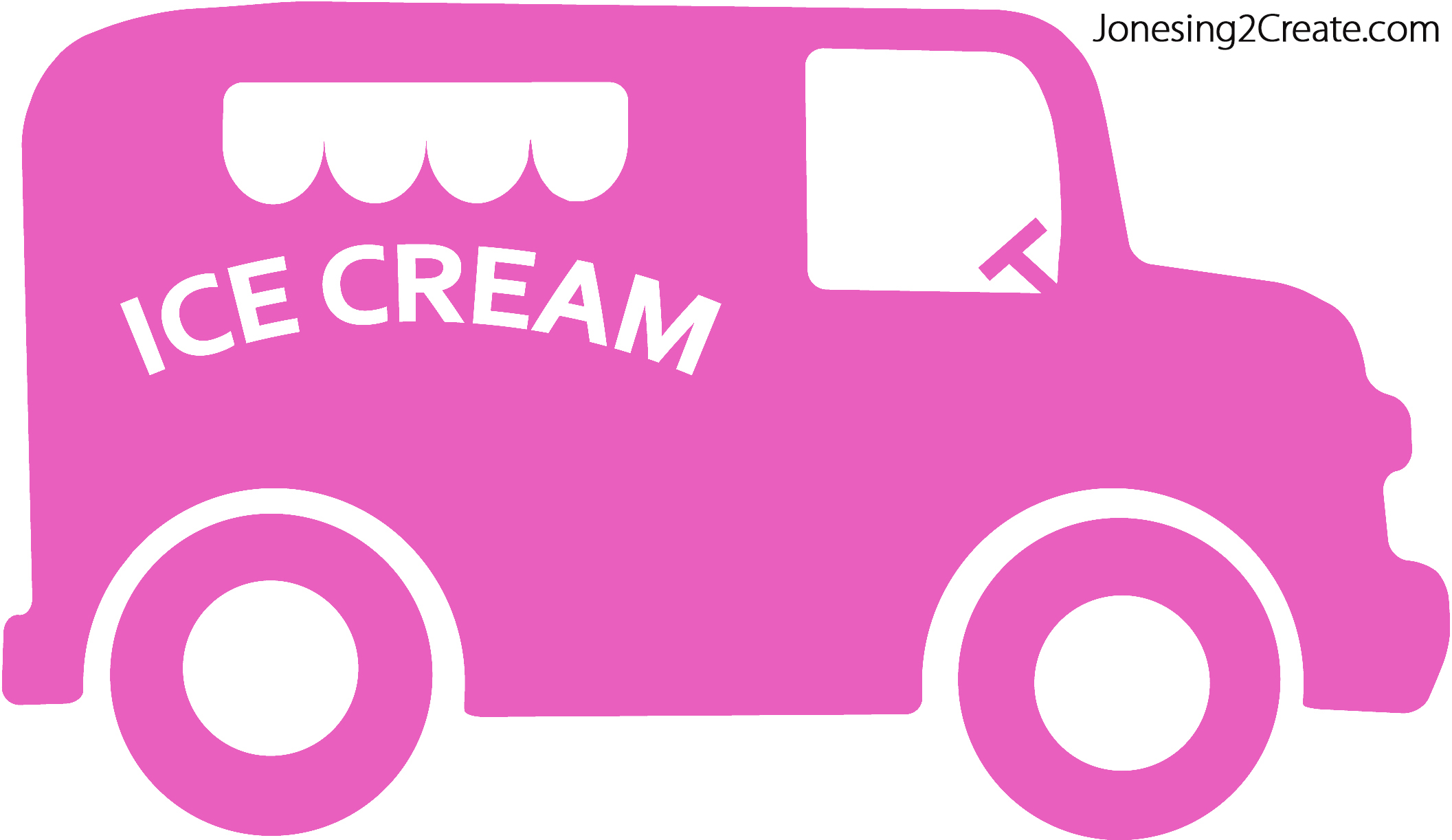 Ice Cream Truck Clipart.