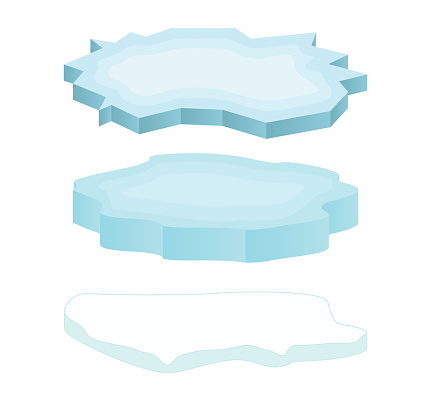 Ice Floe Clipart.