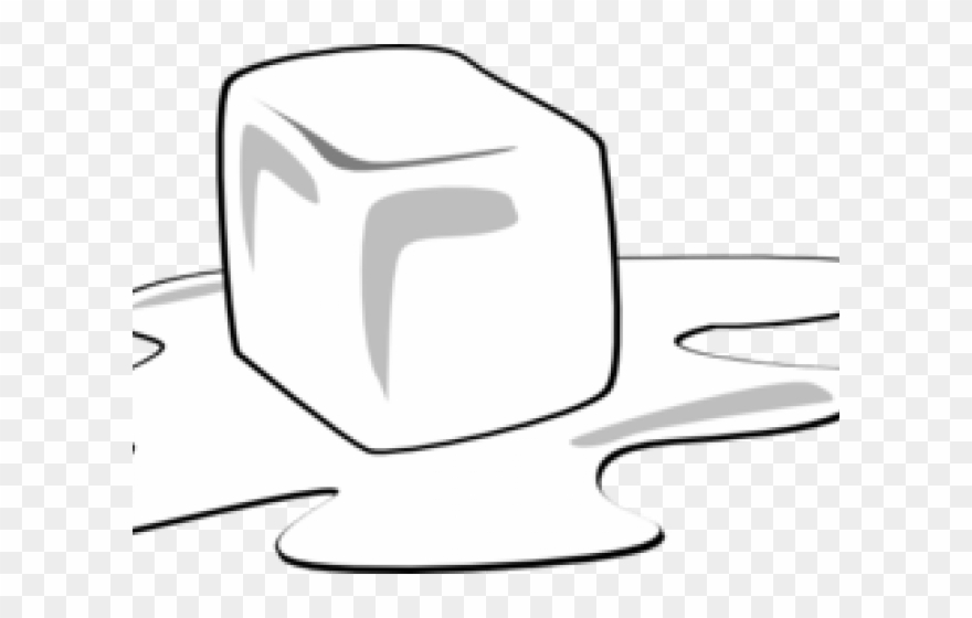 Ice Cube Clipart Melting Point.