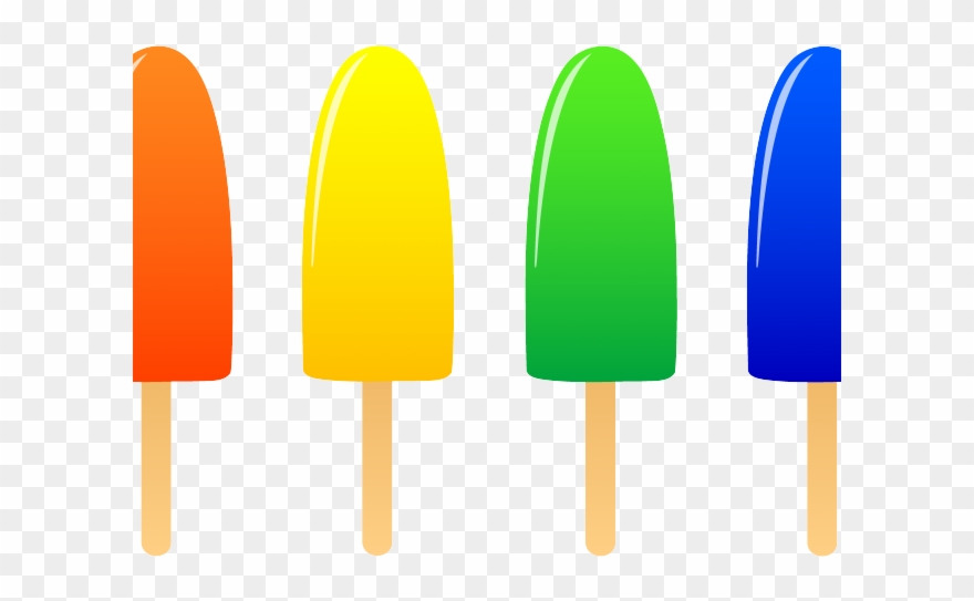 Popsicle Clipart Rainbow.