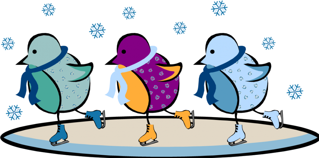 Penguin clipart ice skating, Penguin ice skating Transparent.