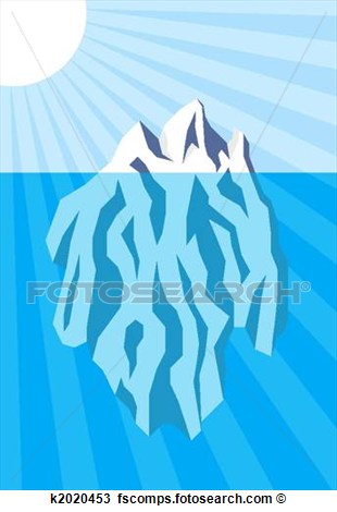 Iceberg Clipart Free.