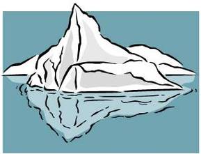 Iceberg Clip Art.