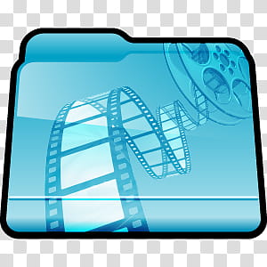 Folder Icons ICO , Movies , movie folder icon transparent.