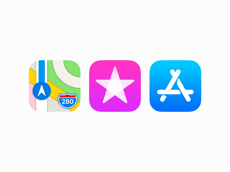 iOS 11 App Icon Template.