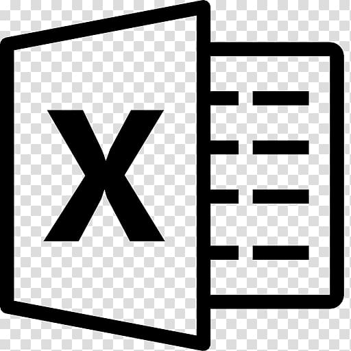 Microsoft Excel Computer Icons Xls, minimal transparent.