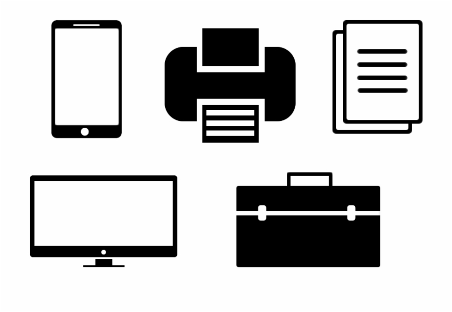 Free Flat Office Icon Pack.