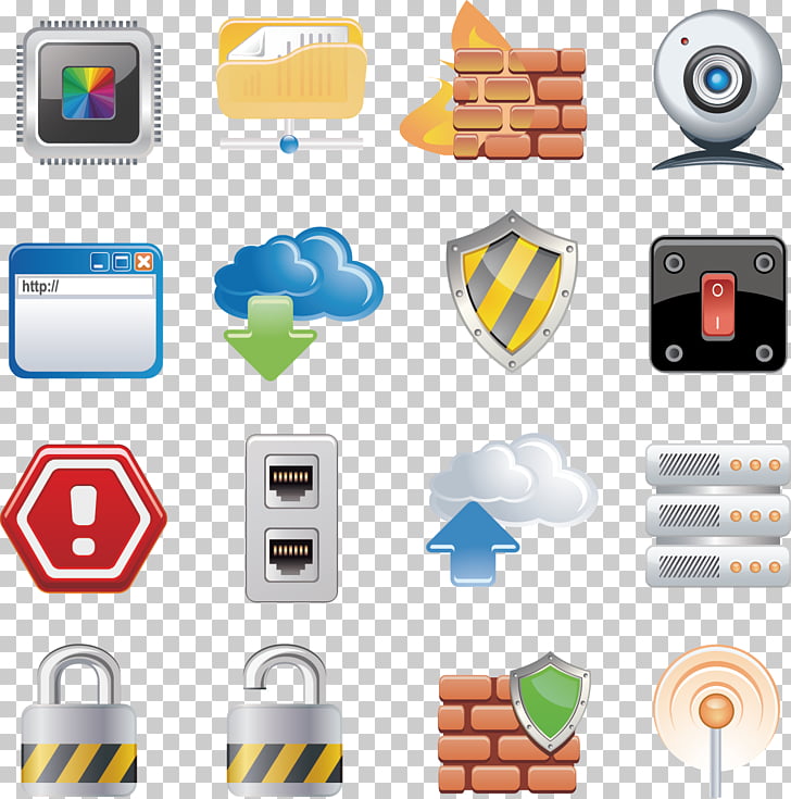 Icon, painted icon security camera network socket PNG.