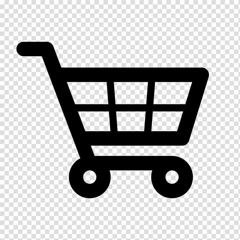 Shopping cart Icon, Shopping cart transparent background PNG.