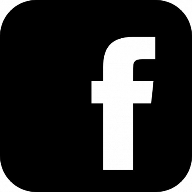 Facebook logo with rounded corners Icons.